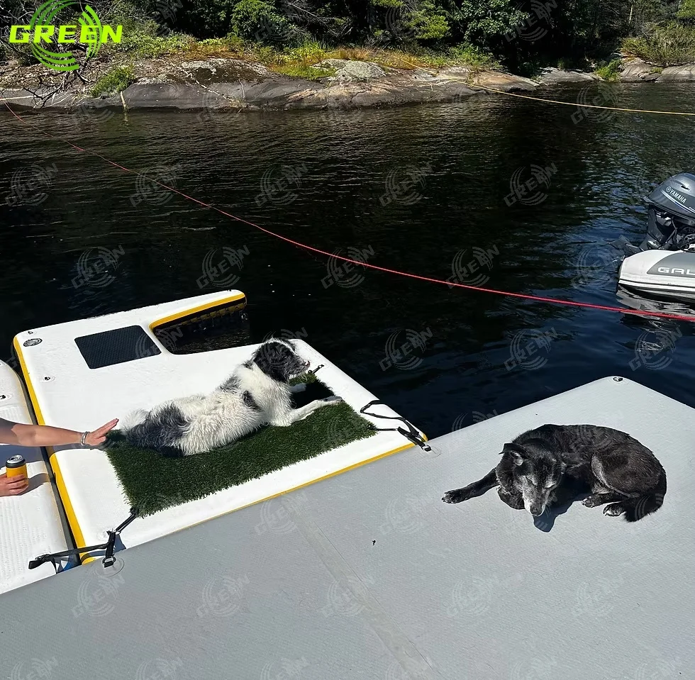 Inflatable Dog Ramp Pool Dock Platform Stairs Large Floating Water Botes Tipo Play Dog For Boat
Inflatable Dog Ramp Pool Dock Platform Stairs Large Floating Water Botes Tipo Play Dog For Boat