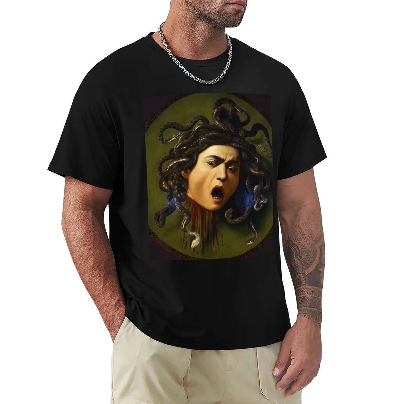 Medusa - Caravaggio (1597) T-Shirt aesthetic clothes affliction shirts men t shirts
Medusa - Caravaggio (1597) T-Shirt aesthetic clothes affliction shirts men t shirts