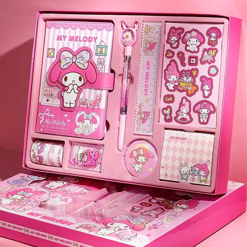 Новый набор блокнотов Kuromi Sanrio канцелярские принадлежности kawaii Подарочная коробка милый мультяшный анимационный периферийный женский праздничный подарок
Новый набор блокнотов Kuromi Sanrio канцелярские принадлежности kawaii Подарочная коробка милый мультяшный анимационный периферийный женский праздничный подарок