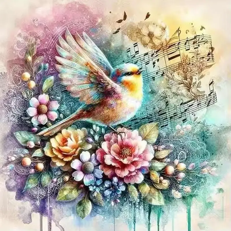CHENISTORY Diamond Painting Bird Flowers Diamond Embroidery Animal Cross Stitch Full Square Round Mosaic Crafts
CHENISTORY Diamond Painting Bird Flowers Diamond Embroidery Animal Cross Stitch Full Square Round Mosaic Crafts