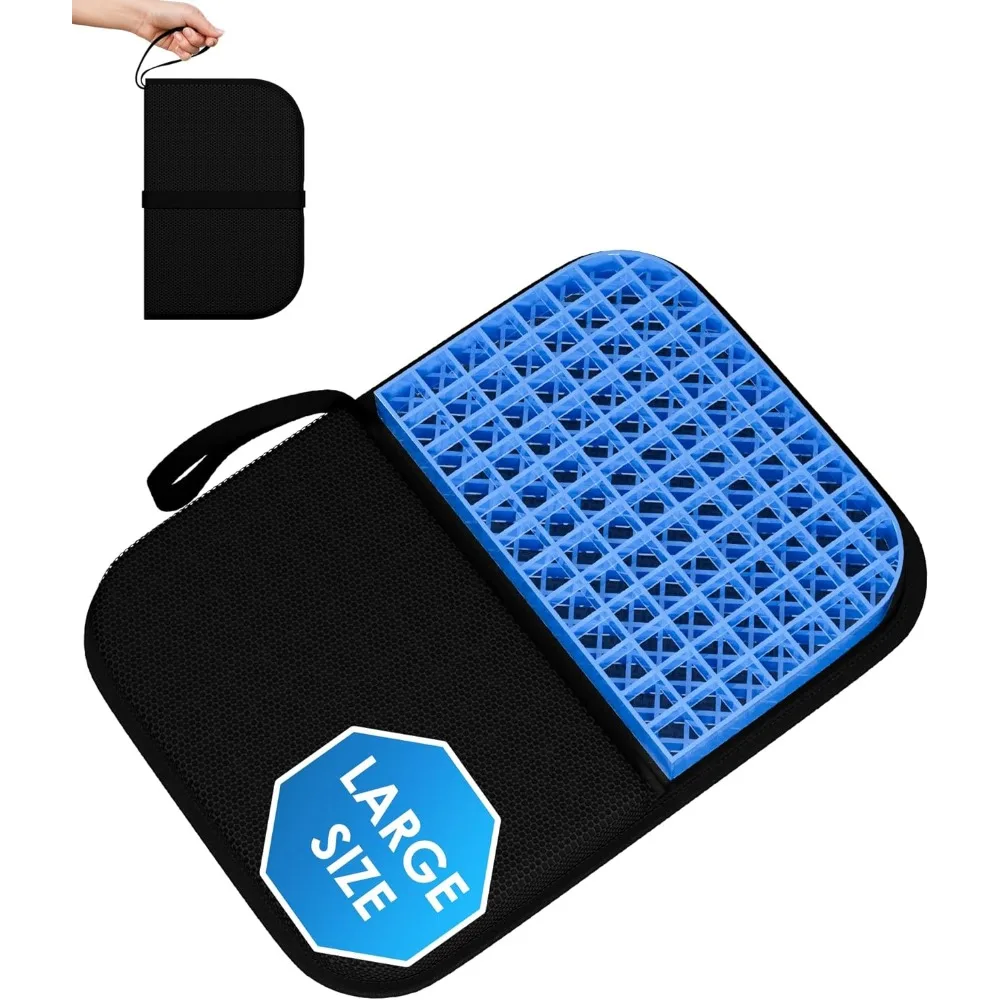 Large Foldable Gel Cushion for Travel Office Camping and Bleachers
Large Foldable Gel Cushion for Travel Office Camping and Bleachers