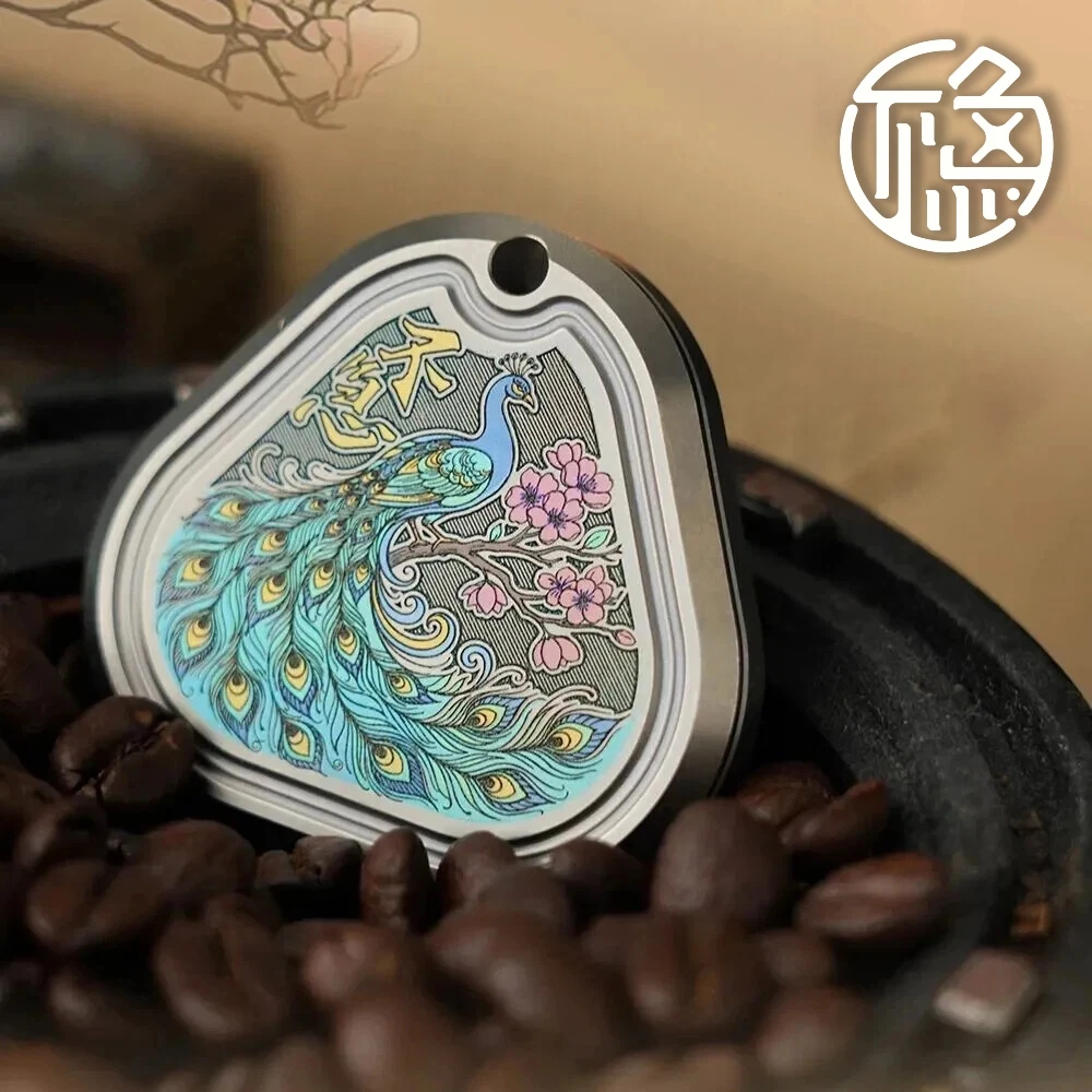 Титановый фиджет-слайдер BUJI EDC с гравировкой в виде павлина, игрушка для снятия стресса, пуш-слайдер, фиджет-игрушки для взрослых, оригинальный дизайн
Титановый фиджет-слайдер BUJI EDC с гравировкой в виде павлина, игрушка для снятия стресса, пуш-слайдер, фиджет-игрушки для взрослых, оригинальный дизайн