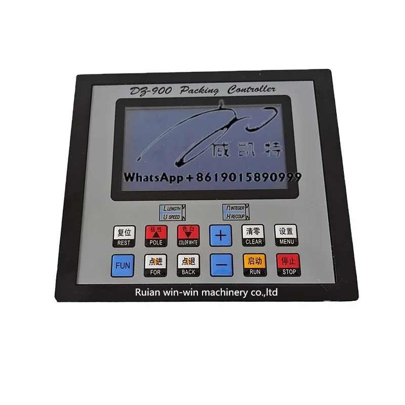 DZ-900 Micro Computer Position Bag Length Motor Speed Controller for Bag Making Machine Parts
DZ-900 Micro Computer Position Bag Length Motor Speed Controller for Bag Making Machine Parts