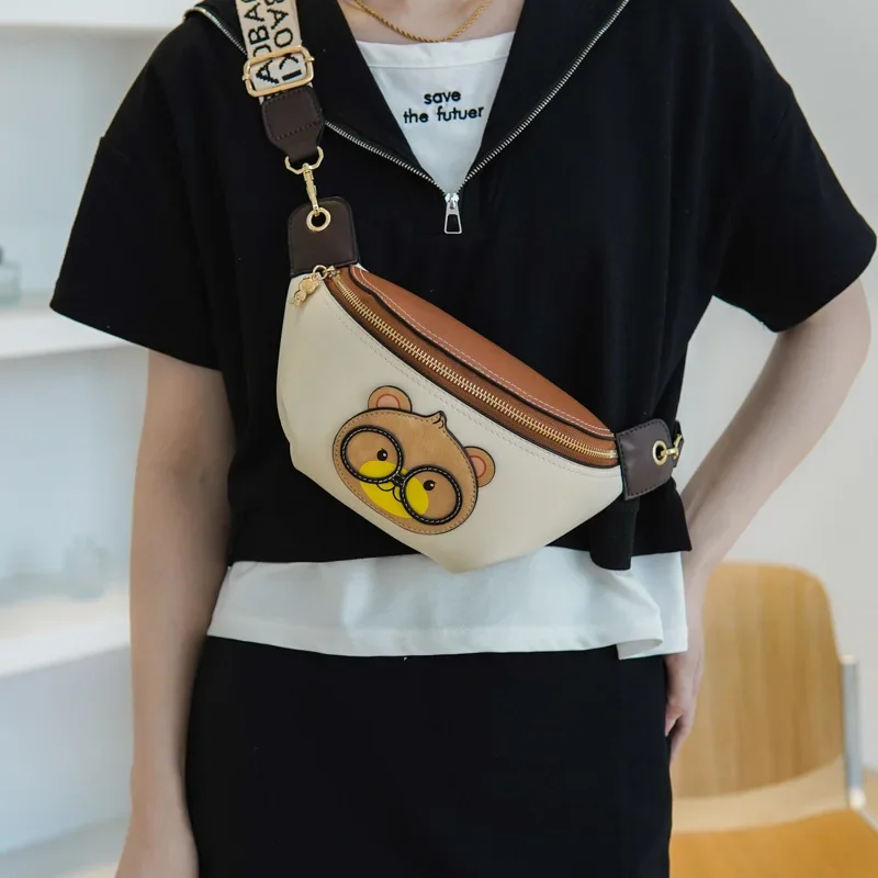 Cute Bear Bag Cartoon Waist Bag Trendy Fashionable Women Crossbody Bag Purse and Handbags Mother Kid Bags for Girl Сумка Женская
Cute Bear Bag Cartoon Waist Bag Trendy Fashionable Women Crossbody Bag Purse and Handbags Mother Kid Bags for Girl Сумка Женская