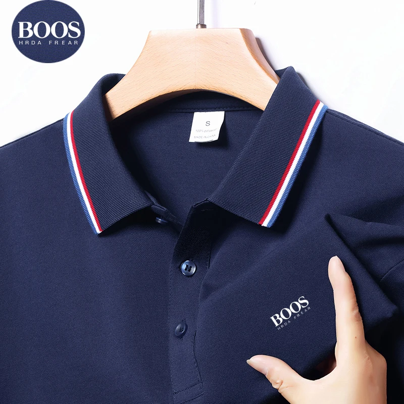 European and American New Summer Embroidered Polo Shirt Men's Short Sleeve Top Business Casual Breathable Polo-shirt for Men
European and American New Summer Embroidered Polo Shirt Men's Short Sleeve Top Business Casual Breathable Polo-shirt for Men