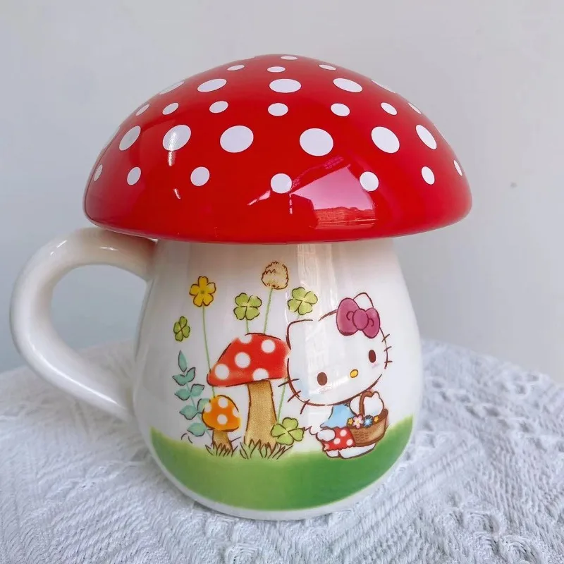 Sweet Hello Kitty Anime Kawaii Sanrio Ins Fashion Storage Water Cup Cute Cartoon Ceramic Mushroom Mug Lovely Gifts for Kids
Sweet Hello Kitty Anime Kawaii Sanrio Ins Fashion Storage Water Cup Cute Cartoon Ceramic Mushroom Mug Lovely Gifts for Kids