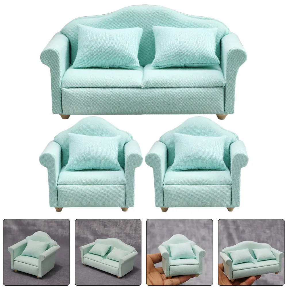 1Set Miniature Sofa Set for Dollhouse Decoration Adorable Tiny Couch Fine Craftsmanship Photo Prop Mini House Furniture
1Set Miniature Sofa Set for Dollhouse Decoration Adorable Tiny Couch Fine Craftsmanship Photo Prop Mini House Furniture