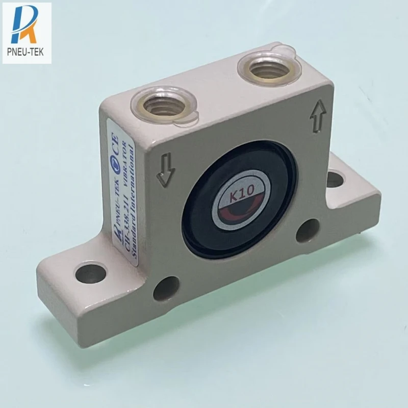 Pneumatic Ball Vibrators K10, Material conveying, high power, low noise
Pneumatic Ball Vibrators K10, Material conveying, high power, low noise