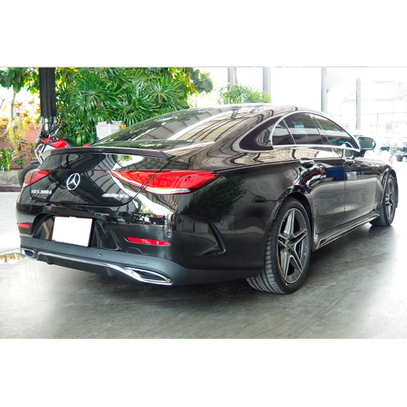 For Mercedes-Benz CLS W257 AMG Style Carbon Fiber Rear Spoiler Trunk Wing 2018-2023 FRP black Forged Carbon
For Mercedes-Benz CLS W257 AMG Style Carbon Fiber Rear Spoiler Trunk Wing 2018-2023 FRP black Forged Carbon