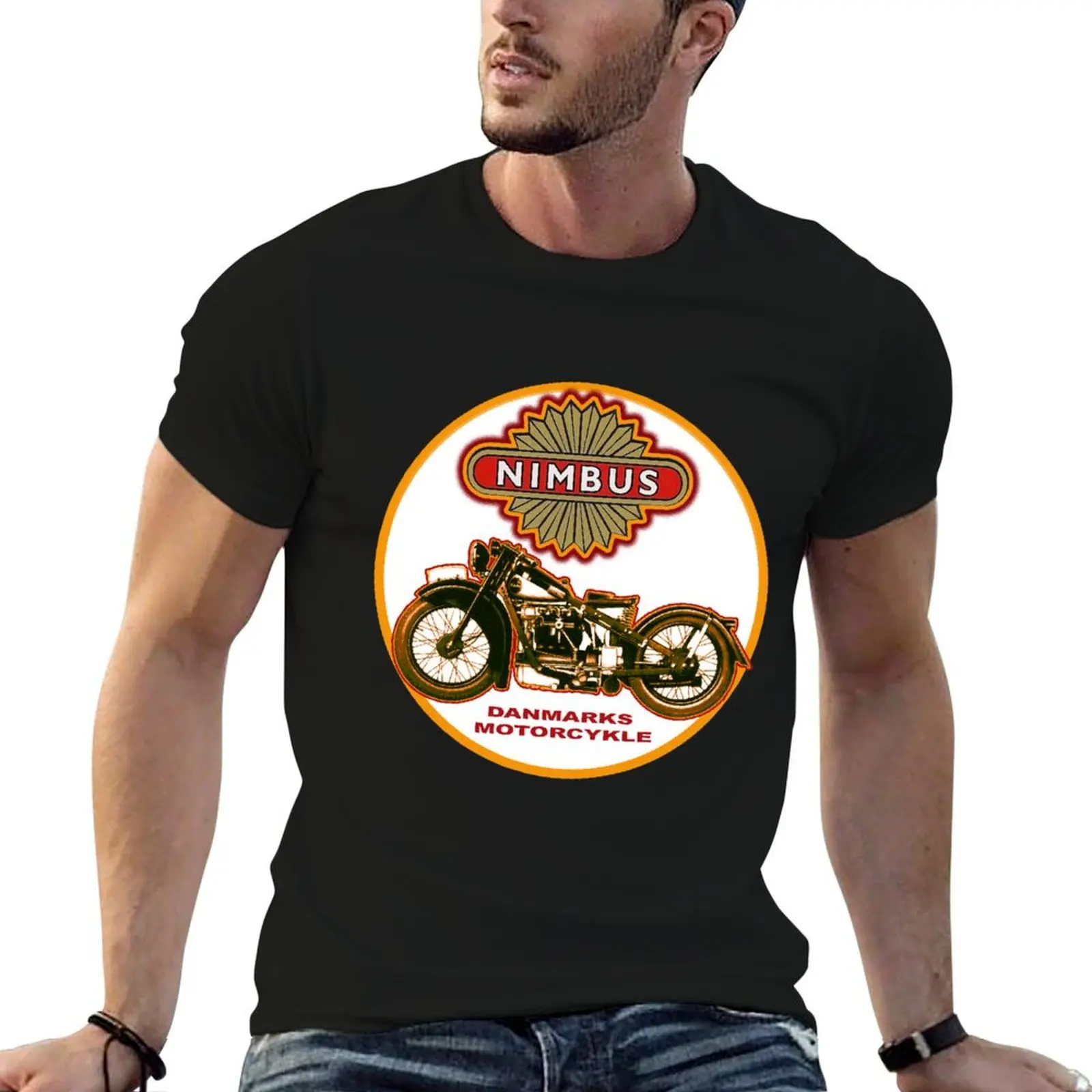 Nimbus Motorcycle T-Shirt man t shirt graphic funny t shirts cotton t shirts for man graphic funny T-shirt
Nimbus Motorcycle T-Shirt man t shirt graphic funny t shirts cotton t shirts for man graphic funny T-shirt