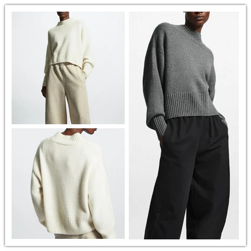 Новый зимний повседневный шерстяной свитер с круглым вырезом и капюшоном, женский вязаный топ TR Brand Commute Sle Long Sve 
Новый зимний повседневный шерстяной свитер с круглым вырезом и капюшоном, женский вязаный топ TR Brand Commute Sle Long Sve