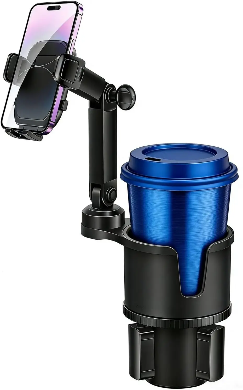 Universal Car Cup Holder Phone Mount, 360° Adjustable for 2.5-4" Holders, Compatible with All Smartphones
Universal Car Cup Holder Phone Mount, 360° Adjustable for 2.5-4" Holders, Compatible with All Smartphones