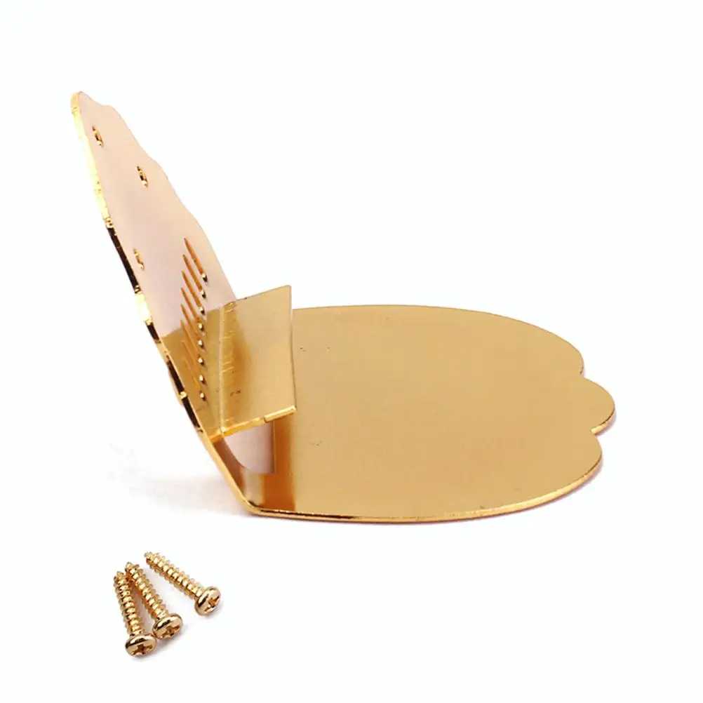 8 String Mandolin Tailpiece Plated Guitar Parts Replacement 72x55x8mm Gold Triangle String End Decorative Cover
8 String Mandolin Tailpiece Plated Guitar Parts Replacement 72x55x8mm Gold Triangle String End Decorative Cover