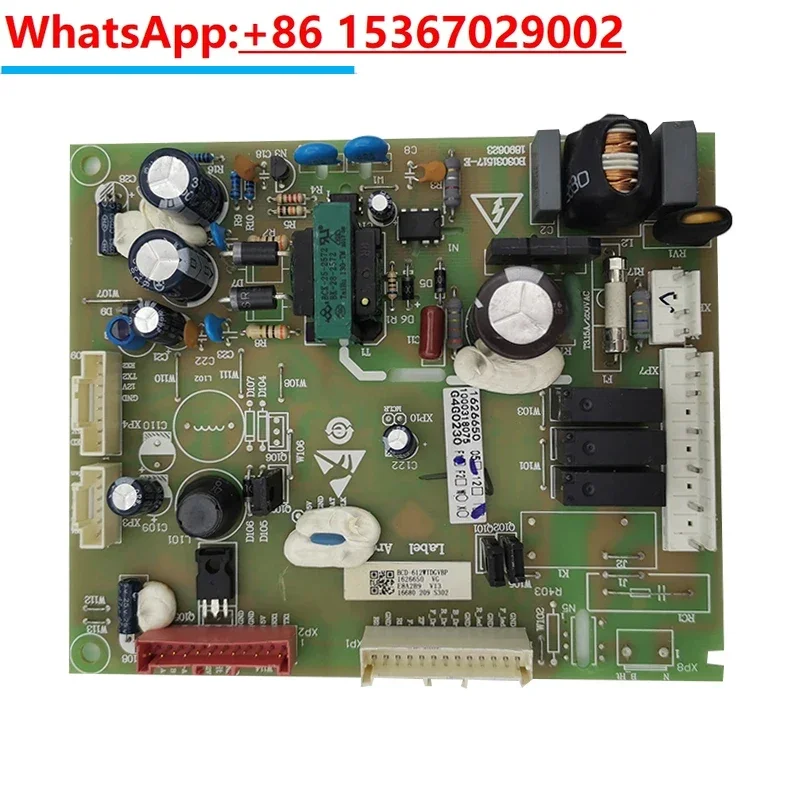 Подходит для материнской платы холодильника Rongsheng 610WKS1HPG-612WTDGVBP 1626650 1874563 606
Подходит для материнской платы холодильника Rongsheng 610WKS1HPG-612WTDGVBP 1626650 1874563 606
