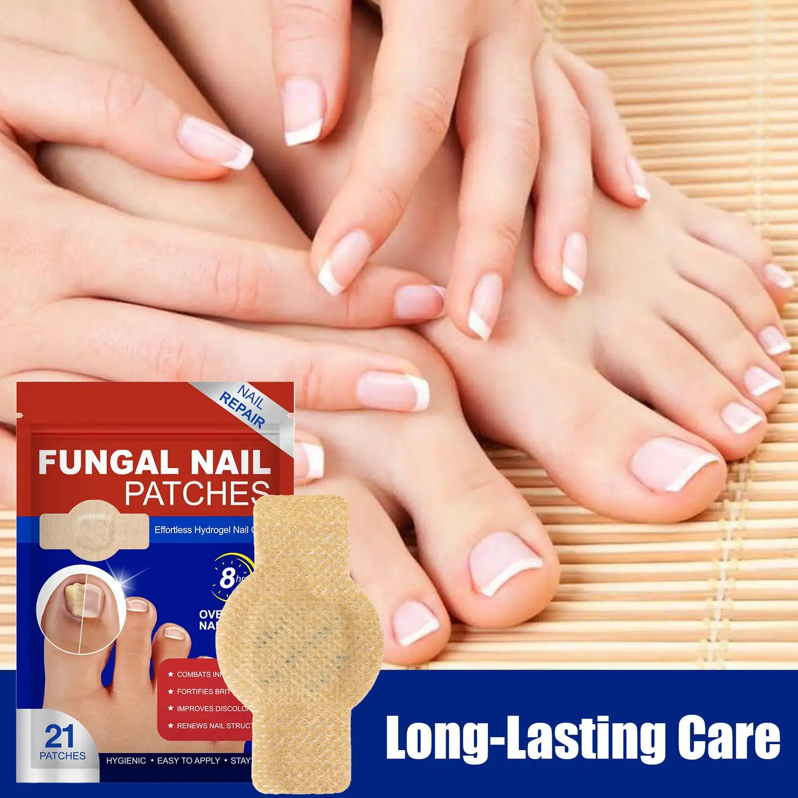 Toenail FungusPatch Nail Repair Patches Nail Ingrown Correction Sticker For Discolored Or Damaged Nails
Toenail FungusPatch Nail Repair Patches Nail Ingrown Correction Sticker For Discolored Or Damaged Nails