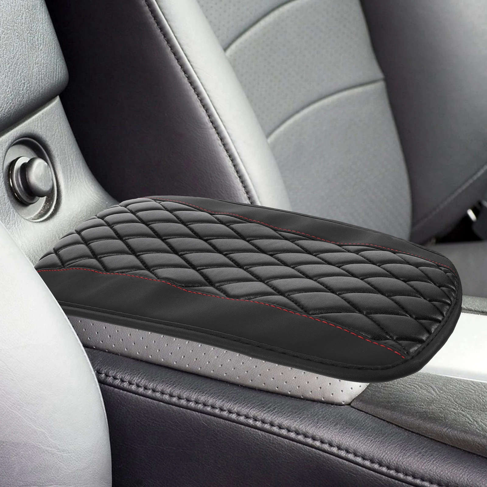 Car Center Armrest Cover PU Non slip Black Protective Console Cushion Easy Installation All match Style
Car Center Armrest Cover PU Non slip Black Protective Console Cushion Easy Installation All match Style