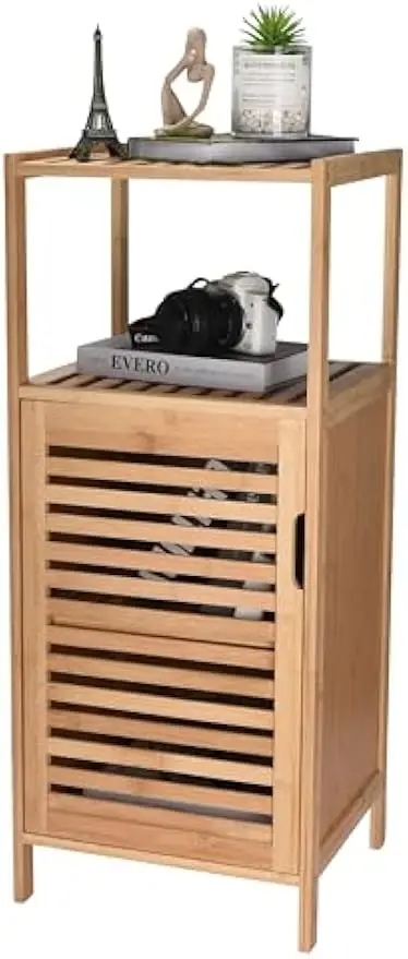 Bamboo Shoe Rack Cabinet - Shelf Storage with Doors for Bathroom, Bedroom, and Kitchen- Freestanding Entryway Organizer
Bamboo Shoe Rack Cabinet - Shelf Storage with Doors for Bathroom, Bedroom, and Kitchen- Freestanding Entryway Organizer