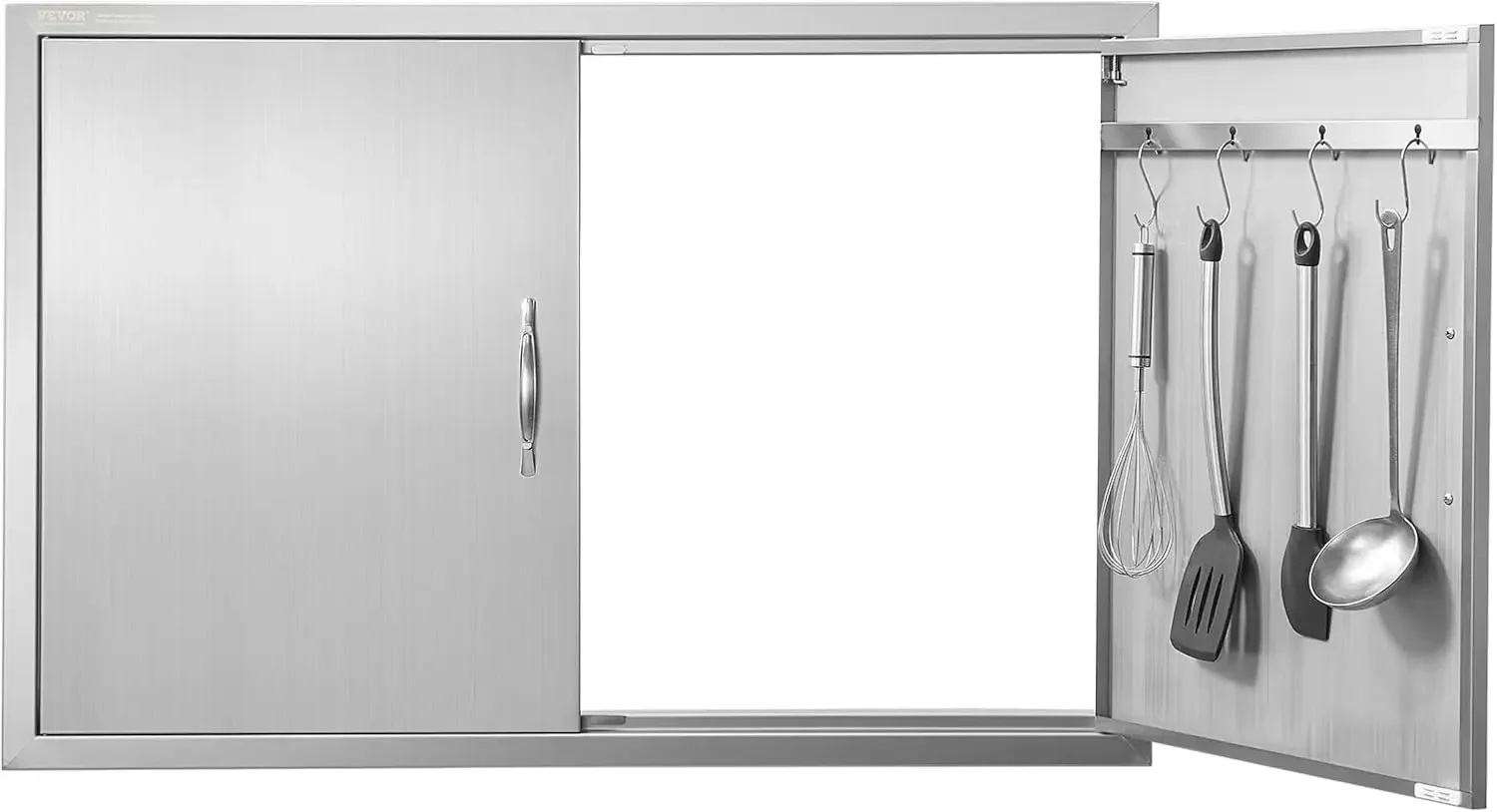 BBQ Access Door, 39W x 26H Inch Double Outdoor Kitchen Door, Stainless Steel Flush Mount Door
BBQ Access Door, 39W x 26H Inch Double Outdoor Kitchen Door, Stainless Steel Flush Mount Door