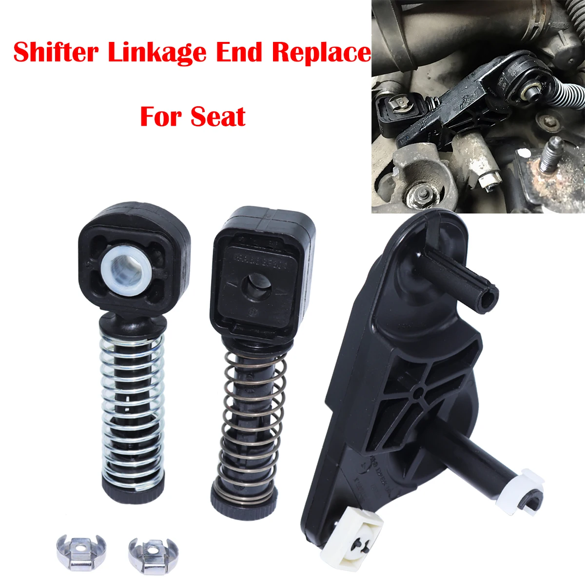 MT Shifter Linkage End Replace For Seat Ibiza 6F/6J/6L/6P Toledo KG Roomster Relay Lever Bowden Cable Catch Lock Washer Selector
MT Shifter Linkage End Replace For Seat Ibiza 6F/6J/6L/6P Toledo KG Roomster Relay Lever Bowden Cable Catch Lock Washer Selector