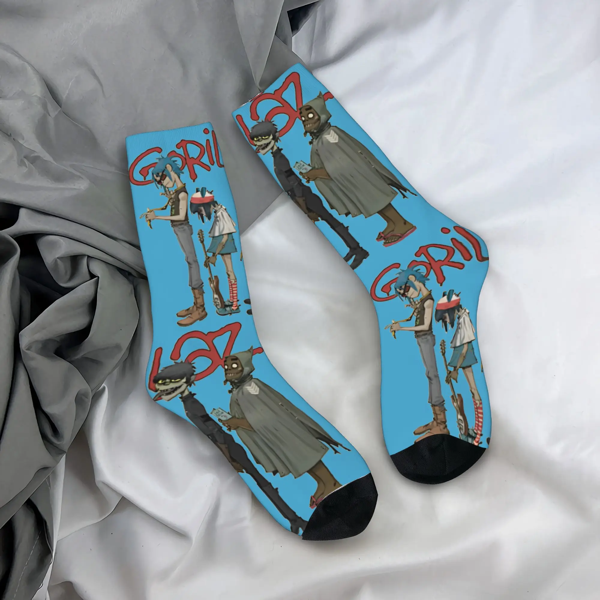 Adults Men Socks Gorillaz Rock Band Stockings Autumn Korean Soft Socks Pattern Climbing Anti Bacterial Socks
Adults Men Socks Gorillaz Rock Band Stockings Autumn Korean Soft Socks Pattern Climbing Anti Bacterial Socks