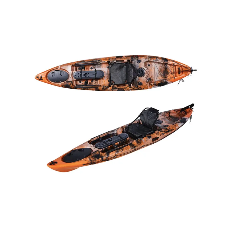 Airo 13ft Plastic 1 Person Sea Fishing Kayak with Sit-On-Top Pedal Drive CE Certified Customizable Colors at Competitive Price
Airo 13ft Plastic 1 Person Sea Fishing Kayak with Sit-On-Top Pedal Drive CE Certified Customizable Colors at Competitive Price