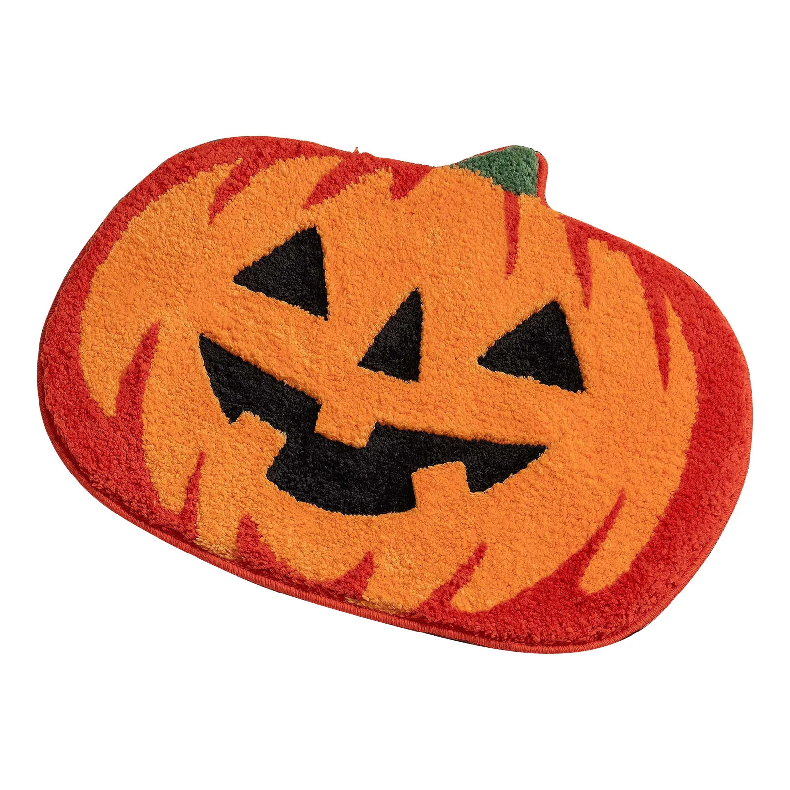 Cartoon Cute Ghost Faced Pumpkin Shape Carpet Halloween Atmosphere Decoration Bathroom Water Absorbing Thickened Flocked Doormat
Cartoon Cute Ghost Faced Pumpkin Shape Carpet Halloween Atmosphere Decoration Bathroom Water Absorbing Thickened Flocked Doormat