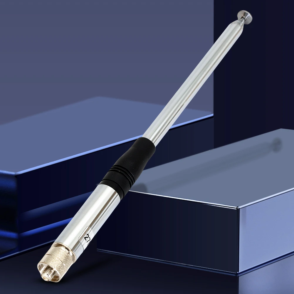 27MHz CB Radio Telescopic Antenna 2.15dB High Gain 23cm-130cm Telescopic CB Antenna Walkie Talkie Handheld Extended CB Antenna
27MHz CB Radio Telescopic Antenna 2.15dB High Gain 23cm-130cm Telescopic CB Antenna Walkie Talkie Handheld Extended CB Antenna