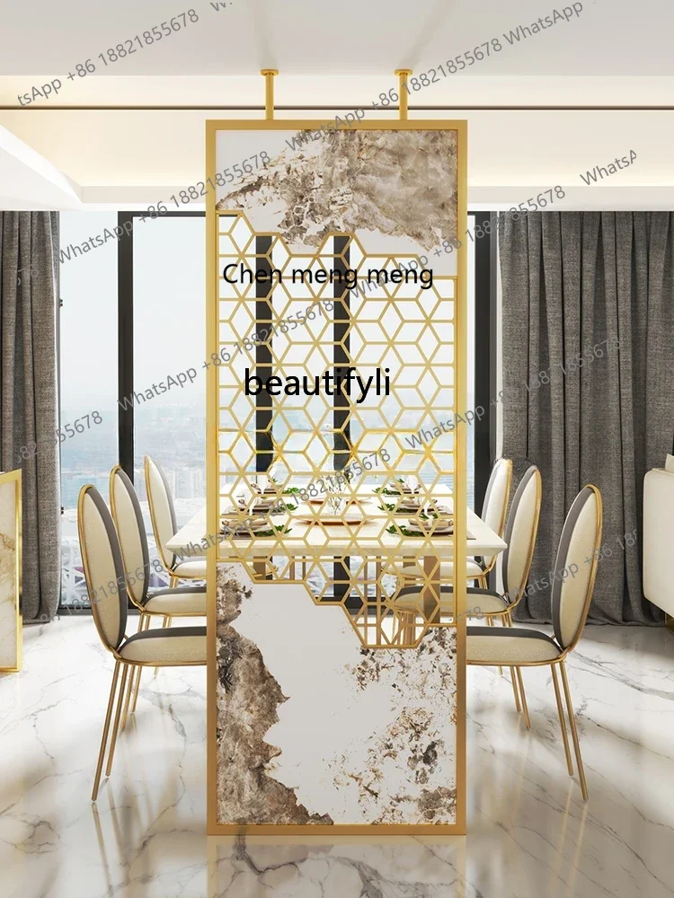 scn8617 New Chinese Style Stainless Steel Light Luxury Screen Modern Simple Partition Wall Dining Room Hallway Decoration Custo
scn8617 New Chinese Style Stainless Steel Light Luxury Screen Modern Simple Partition Wall Dining Room Hallway Decoration Custo
