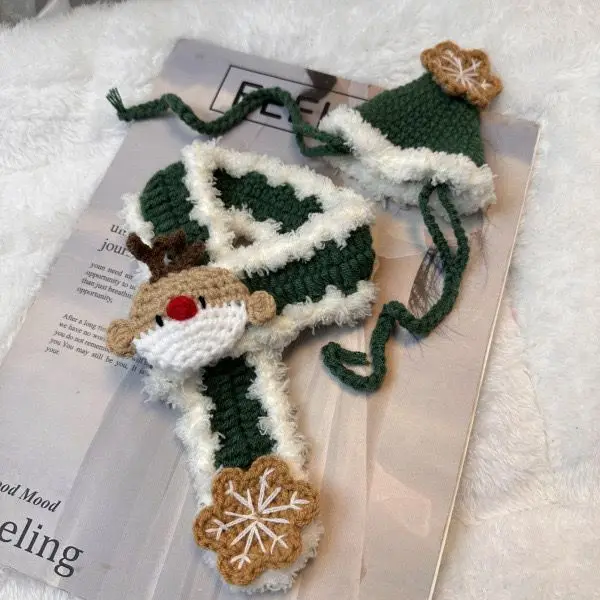 Christmas Pet Collar Bow Collar Knitted Cat Neck Collar Festival Photography Decoration Accessories Small Medium Pet Supplies
Christmas Pet Collar Bow Collar Knitted Cat Neck Collar Festival Photography Decoration Accessories Small Medium Pet Supplies