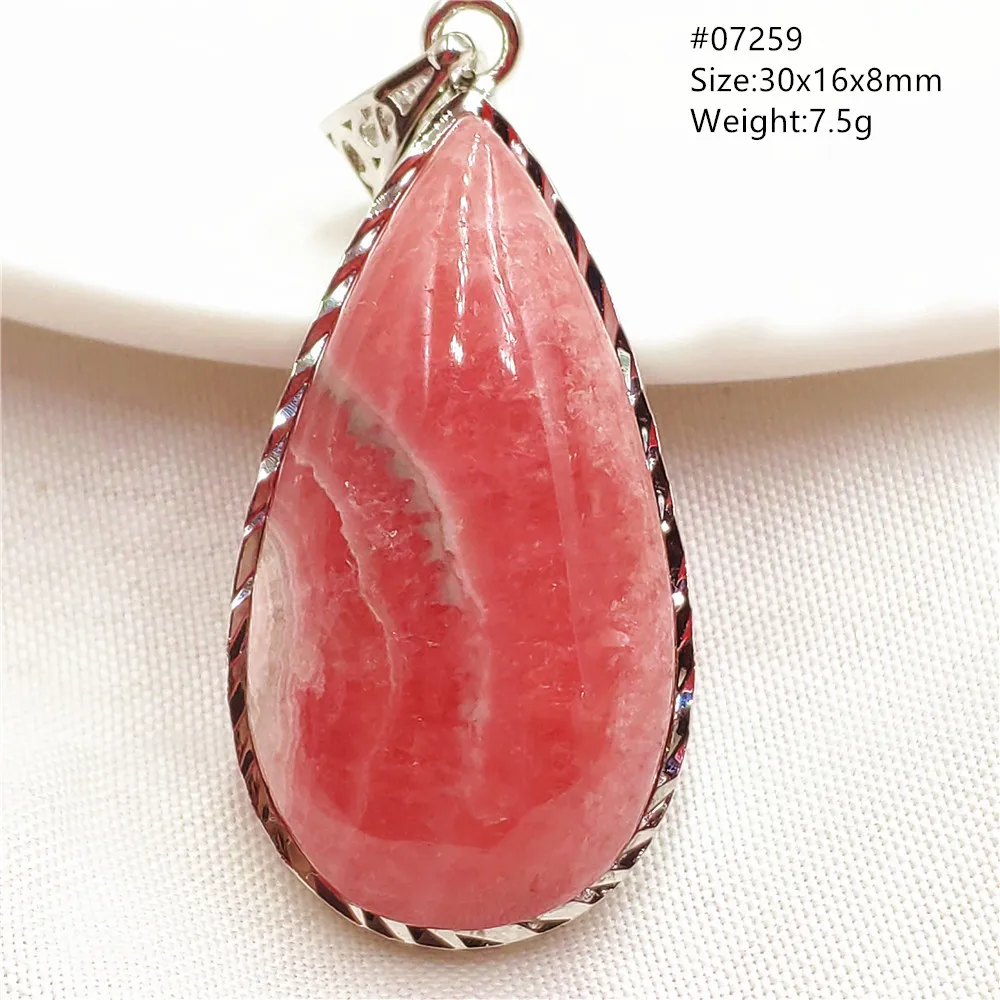 Natural Red Rhodochrosite Heart Pendant Jewelry Rose Rhodochrosite For Women Men Gemstone Jewelry 925 Sterling Silver AAAAA
Natural Red Rhodochrosite Heart Pendant Jewelry Rose Rhodochrosite For Women Men Gemstone Jewelry 925 Sterling Silver AAAAA