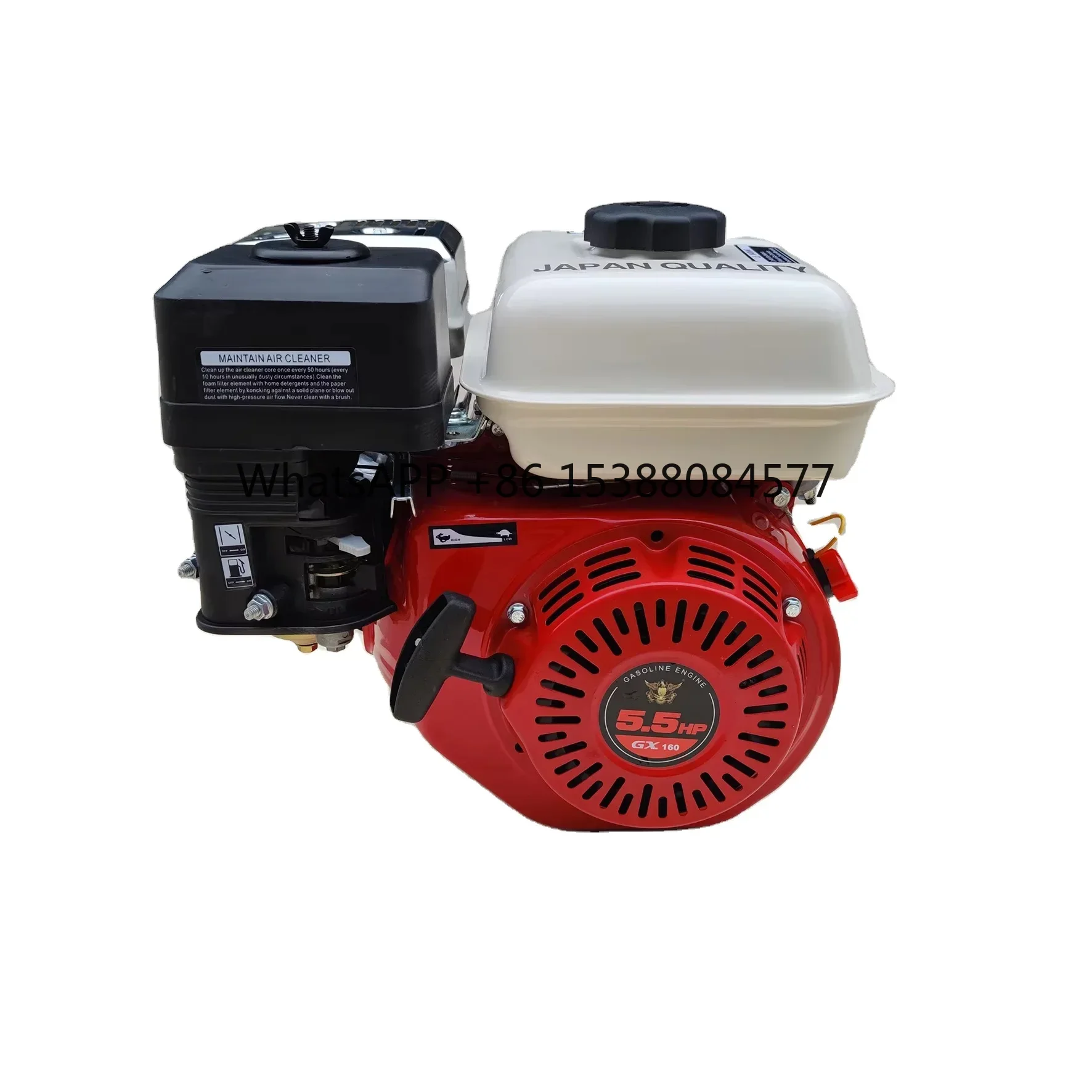 5.5 horsepower engine GX160 small engine suitable for water pumps, generators and agricultural sprayers
5.5 horsepower engine GX160 small engine suitable for water pumps, generators and agricultural sprayers