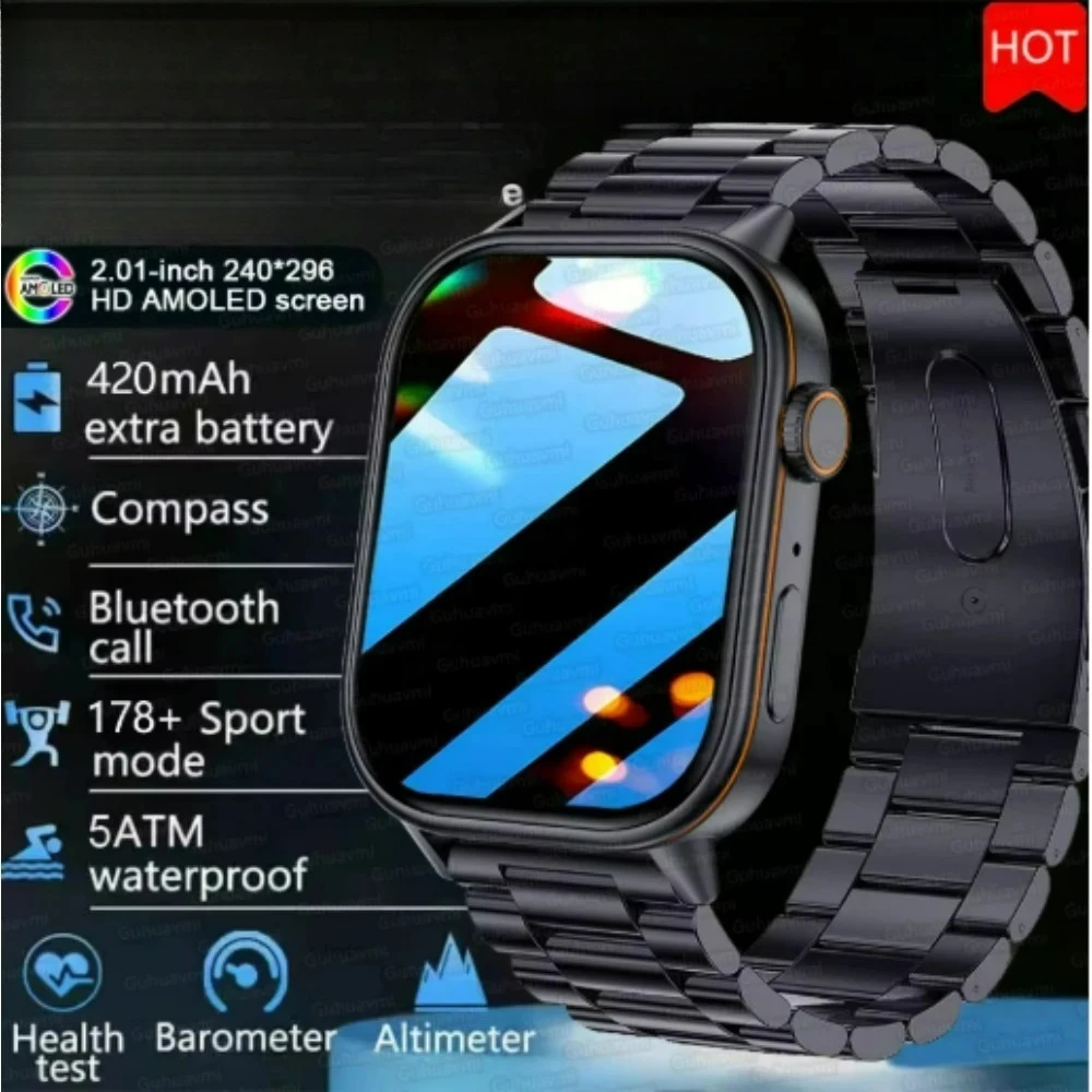 2027 Built-in 6 Stars GPS Position Smart Watch Women 2.01'' AMOLED HD Screen Waterproof Sport Bracelets Ladie
2027 Built-in 6 Stars GPS Position Smart Watch Women 2.01'' AMOLED HD Screen Waterproof Sport Bracelets Ladie