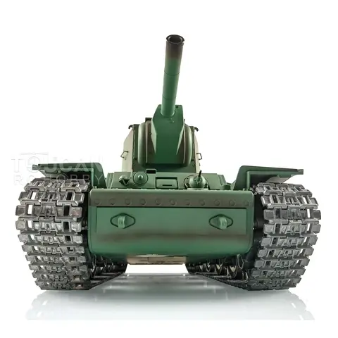 Henglong 7.0 RTR 1/16 RC Tank Soviet KV-2 3949 Customized Metal Tracks Remote Control Model for Military Fans