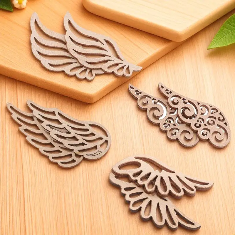 Wooden Craft Slices 80pcs Natural Angel Wings Unfinished Wood Ornaments DIY Holiday Decor for Christmas Party Wood Chips Cutouts
Wooden Craft Slices 80pcs Natural Angel Wings Unfinished Wood Ornaments DIY Holiday Decor for Christmas Party Wood Chips Cutouts