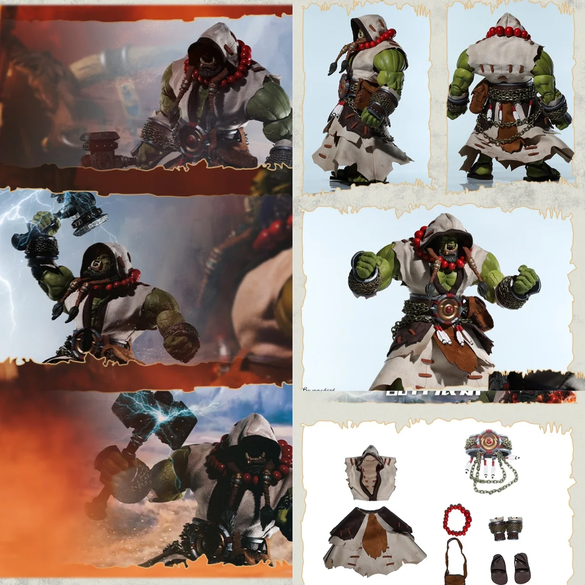 【No Body 】1/12 Scale Male Soldier Classic Games Clothes Warcraft Set Clothing Set For 6inch Action Figure Model Toys
【No Body 】1/12 Scale Male Soldier Classic Games Clothes Warcraft Set Clothing Set For 6inch Action Figure Model Toys