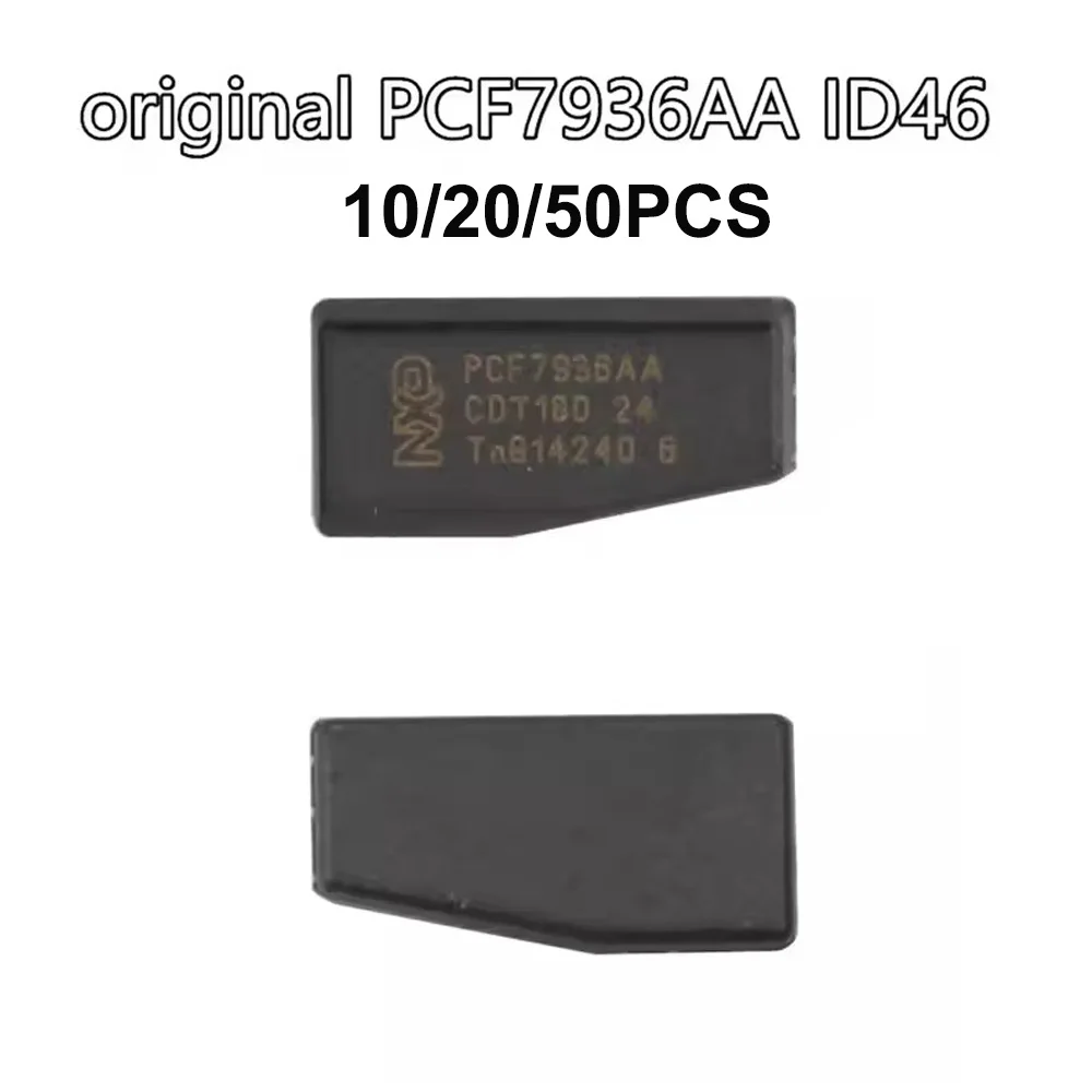 10 20 50 Original PCF7936AA update PCF7936AS ID46 Transponder Chip Unlock ID 46 PCF 7936 carbon for car key shell
10 20 50 Original PCF7936AA update PCF7936AS ID46 Transponder Chip Unlock ID 46 PCF 7936 carbon for car key shell