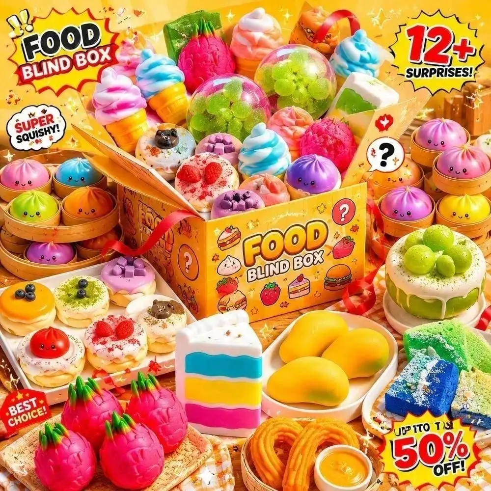 100++Pearlescent Shimmer Squishy Blind Box Premium Slow Rising Adult Gift Stress Relief Gift BoxViral styleAdult sensory toy
100++Pearlescent Shimmer Squishy Blind Box Premium Slow Rising Adult Gift Stress Relief Gift BoxViral styleAdult sensory toy