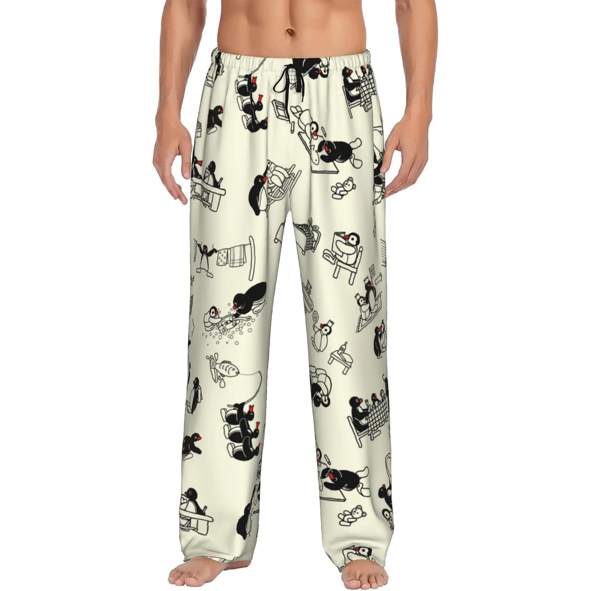 Custom Print Noot Noot Pingu Pajama Pants Men's Penguin Merch Sleep Sleepwear Bottoms with Pockets
Custom Print Noot Noot Pingu Pajama Pants Men's Penguin Merch Sleep Sleepwear Bottoms with Pockets