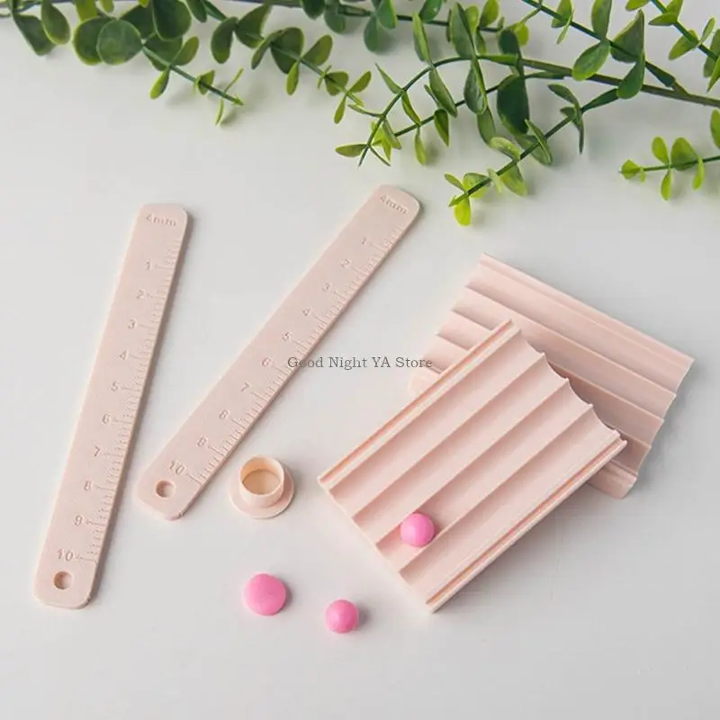 Easy to Use Round Ball Mould Set for Polymer Clay Crafting Lightweight Portable Mold Perfect for Artists and Hobbyists
Easy to Use Round Ball Mould Set for Polymer Clay Crafting Lightweight Portable Mold Perfect for Artists and Hobbyists