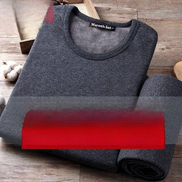 Men's Winter Warmth Thermal Underwear Set Fce Lined Thiened Large Size Cotton Wool irt Long Sve Tirt Long Pants
Men's Winter Warmth Thermal Underwear Set Fce Lined Thiened Large Size Cotton Wool irt Long Sve Tirt Long Pants