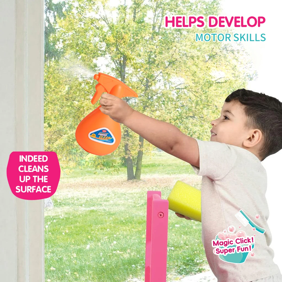 Kids Cleaning Playset Broom Dustpan Mop Set for Toddlers Pretend Play
Kids Cleaning Playset Broom Dustpan Mop Set for Toddlers Pretend Play