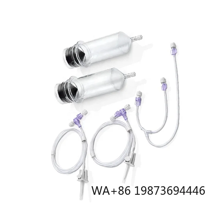 Disposable High Pressure Injection 200ml Needleless Dual Head Syringe Injector
Disposable High Pressure Injection 200ml Needleless Dual Head Syringe Injector