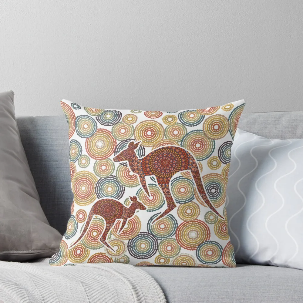 Aboriginal Art Aborigine Australian Indigenous aboriginal Flag autochthon Bigambul Dots Circle Autumn blue orange K Throw Pillow
Aboriginal Art Aborigine Australian Indigenous aboriginal Flag autochthon Bigambul Dots Circle Autumn blue orange K Throw Pillow