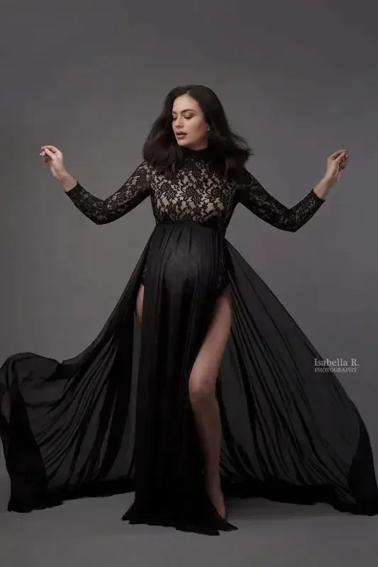 Pregnancy Dress for PhotoShoot Maternity Photography Sexy Lace Maxi Gown Dress Plus Size Pregnant Women Baby Shower Clothes
Pregnancy Dress for PhotoShoot Maternity Photography Sexy Lace Maxi Gown Dress Plus Size Pregnant Women Baby Shower Clothes