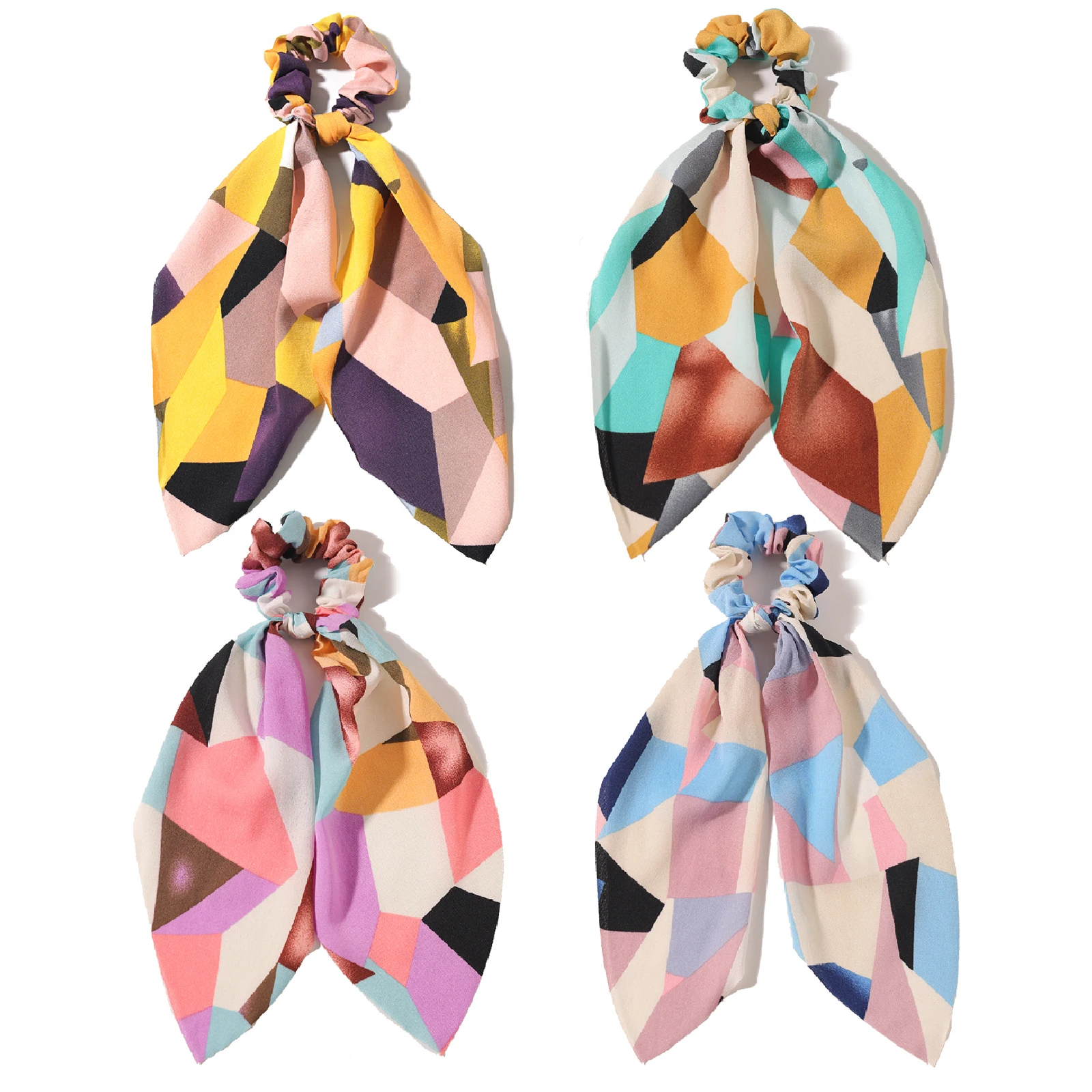 Women Scarf Hair Ties Geometric Pattern Ribbon Scrunchies Ponytail Headhold Female Elastic Colon Hair Bands Hair Accessories
Women Scarf Hair Ties Geometric Pattern Ribbon Scrunchies Ponytail Headhold Female Elastic Colon Hair Bands Hair Accessories