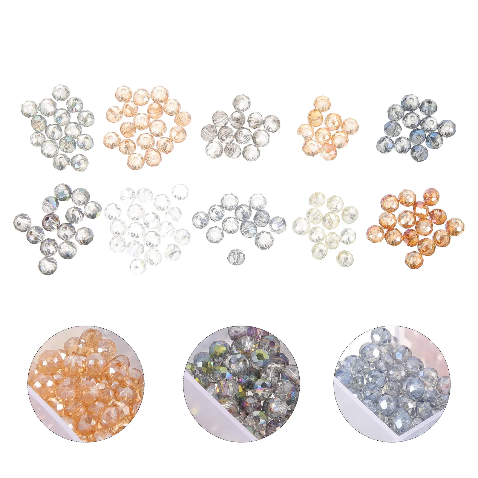Jewelry DIY Round Glass Beads Box Small Clear Beads Hole Design Versatile for Bracelet Necklace Making and Craft DIY Accessories
Jewelry DIY Round Glass Beads Box Small Clear Beads Hole Design Versatile for Bracelet Necklace Making and Craft DIY Accessories
