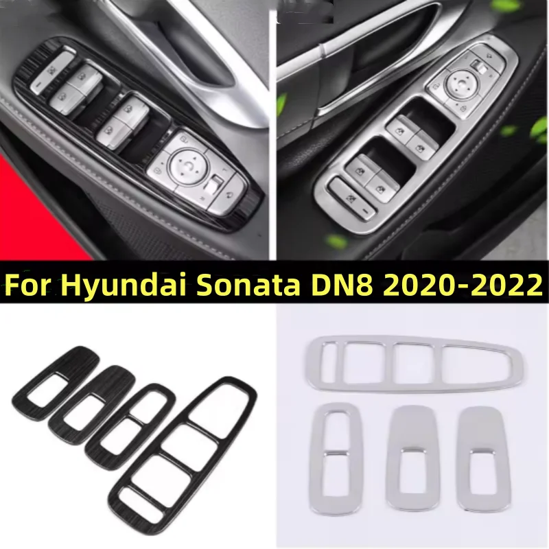 LHD For Hyundai Sonata DN8 2020- 2022 Car Armrest Window Lift Button Control Panel Cover Trim Stainless Steel Accessories
LHD For Hyundai Sonata DN8 2020- 2022 Car Armrest Window Lift Button Control Panel Cover Trim Stainless Steel Accessories