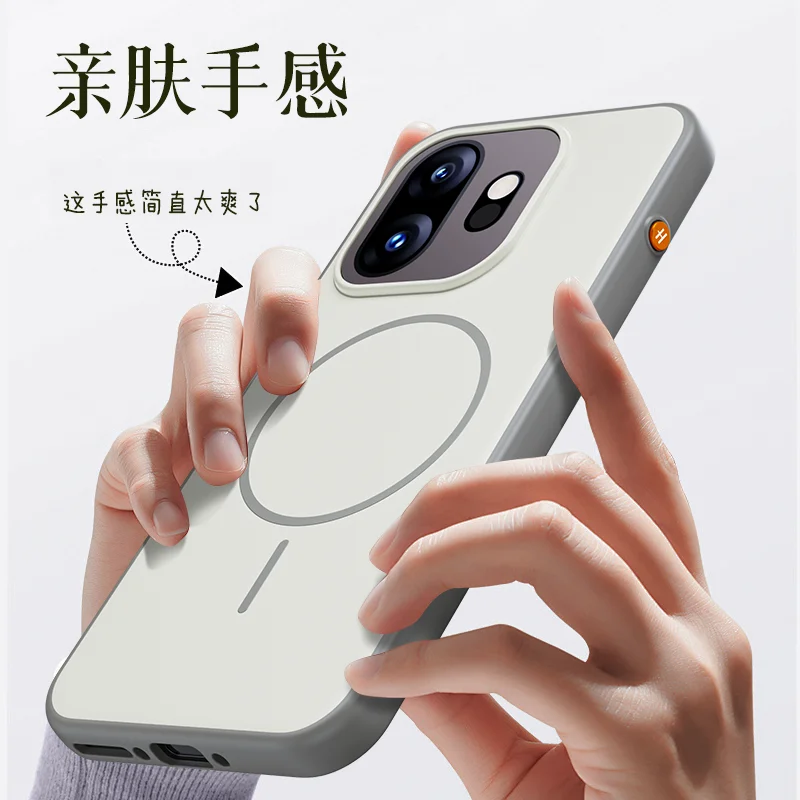 For OnePlus 15T 1+15T Case For Magsafe Protective Inner with Fabric Hand Feel Mobile Phone Back Cover
For OnePlus 15T 1+15T Case For Magsafe Protective Inner with Fabric Hand Feel Mobile Phone Back Cover