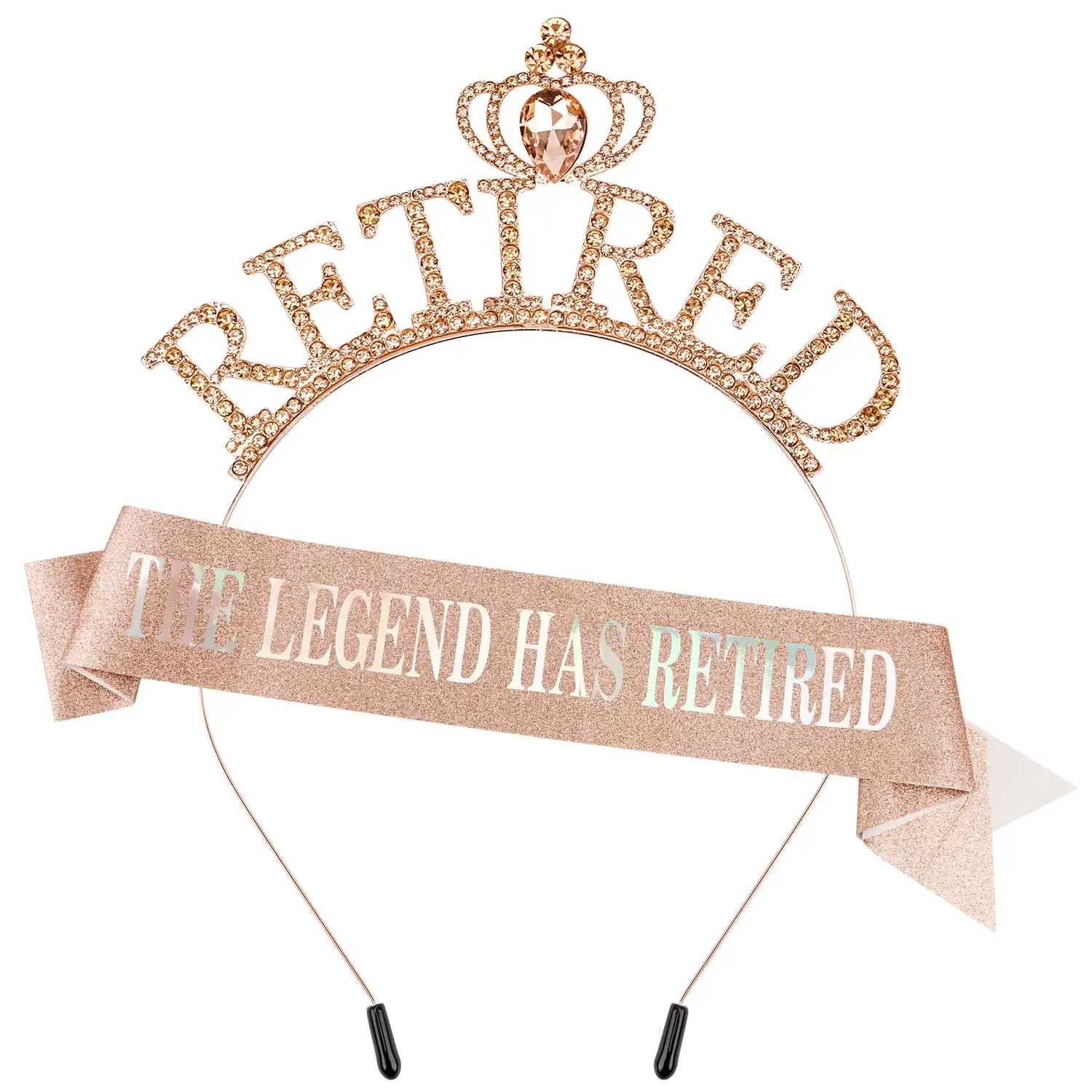 Retirement Sash & Crown Set for Women Rhinestone Tiara Elegant Party Decor
Retirement Sash & Crown Set for Women Rhinestone Tiara Elegant Party Decor