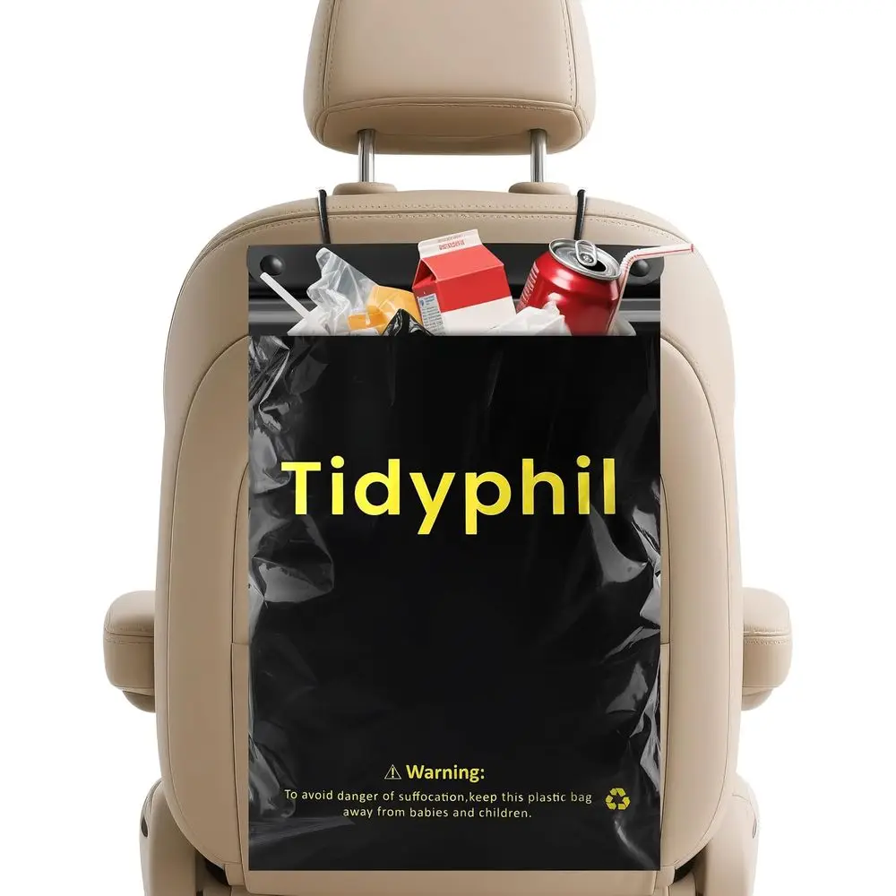 Reusable 50-Pack Car Trash Bags, Leak-Proof & Odor-Sealed, 2-Gallon Capacity, Suitable for Cars, SUVs, Trucks, and Strollers, Bl
Reusable 50-Pack Car Trash Bags, Leak-Proof & Odor-Sealed, 2-Gallon Capacity, Suitable for Cars, SUVs, Trucks, and Strollers, Bl